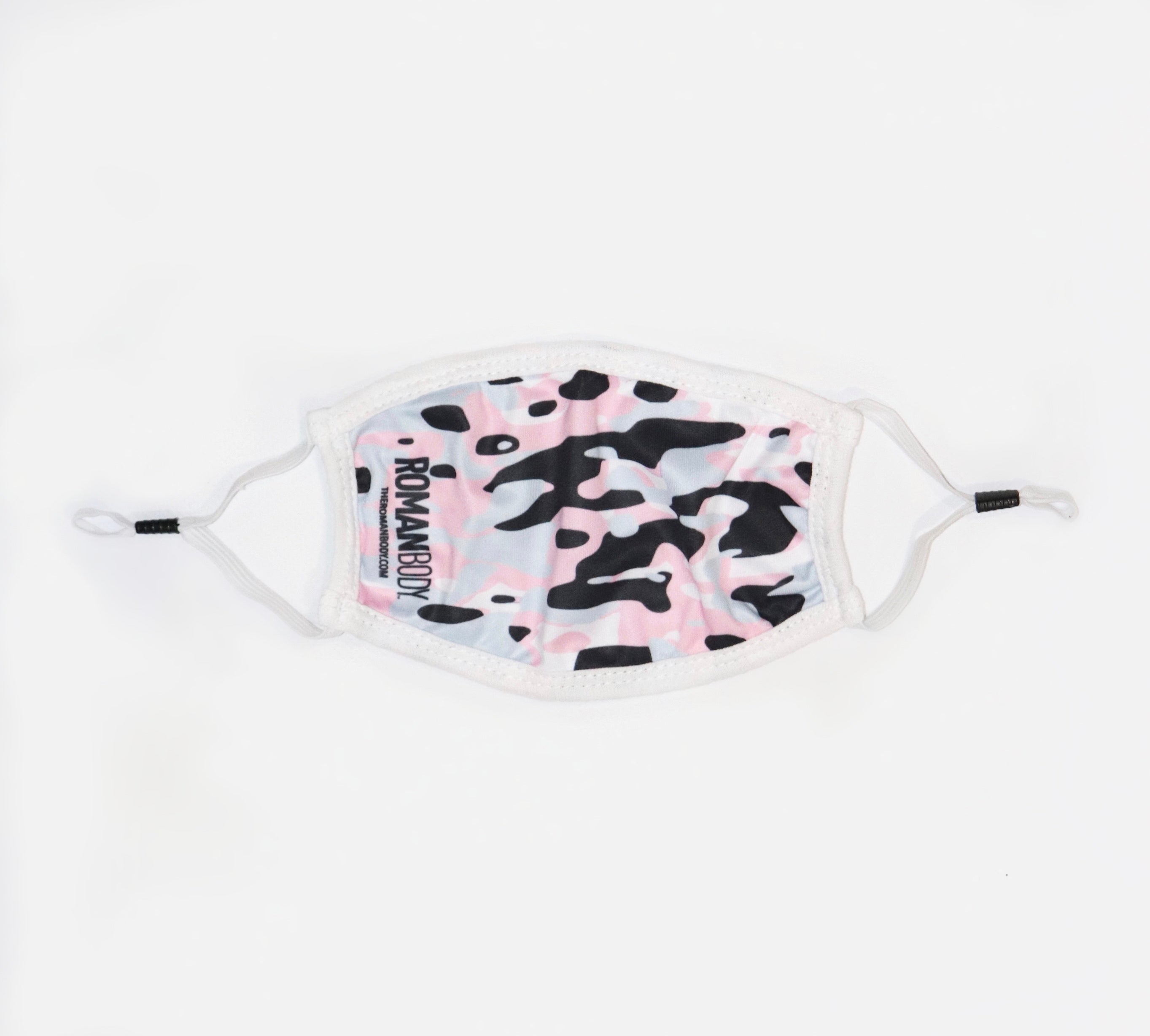 Pink Camo Fabric Mask w/ PM2.5 Filter