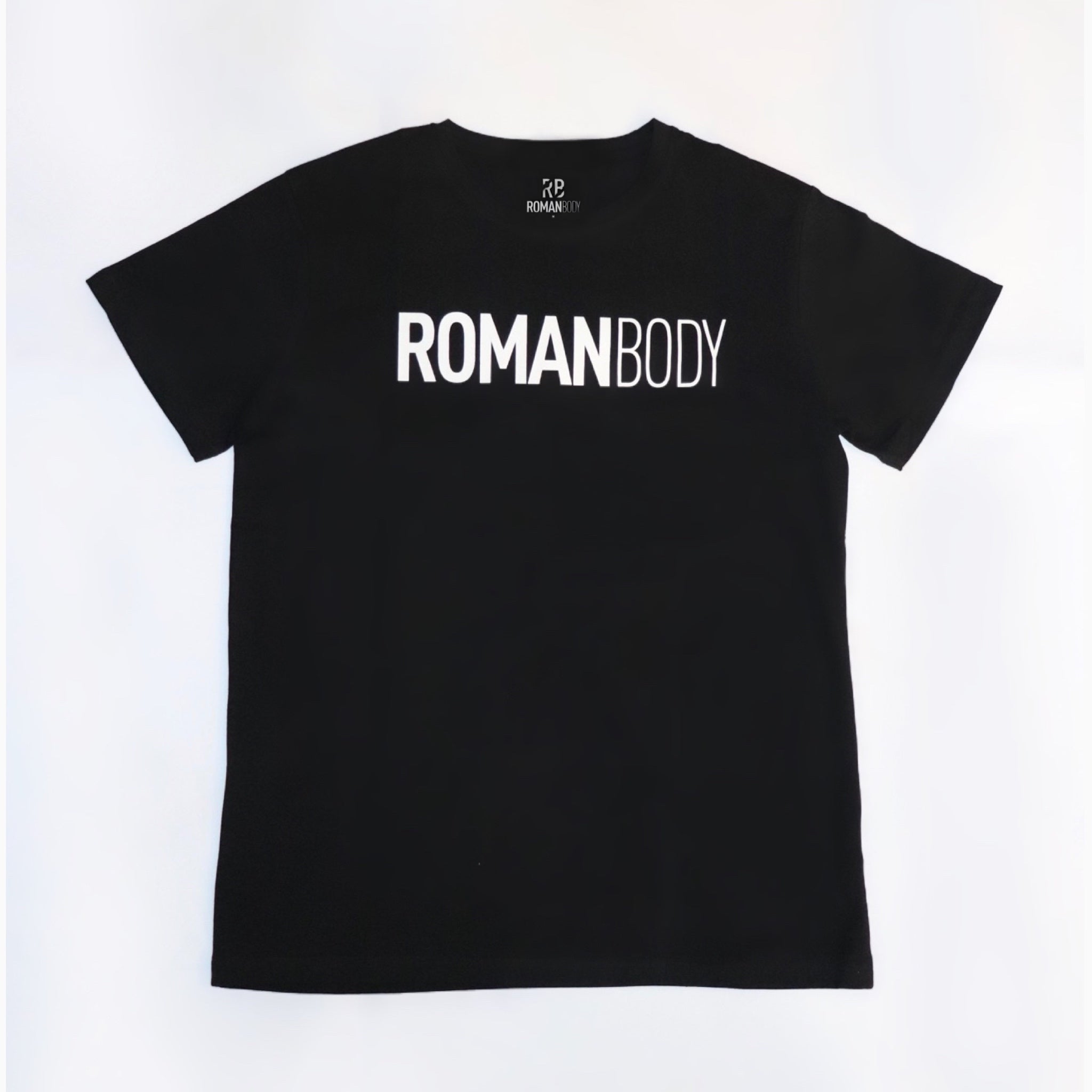 Roman Legacy Fitted T-Shirt- Black